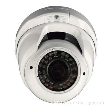 720P HD IP dome camera with 2.8-12mm varifocal lens